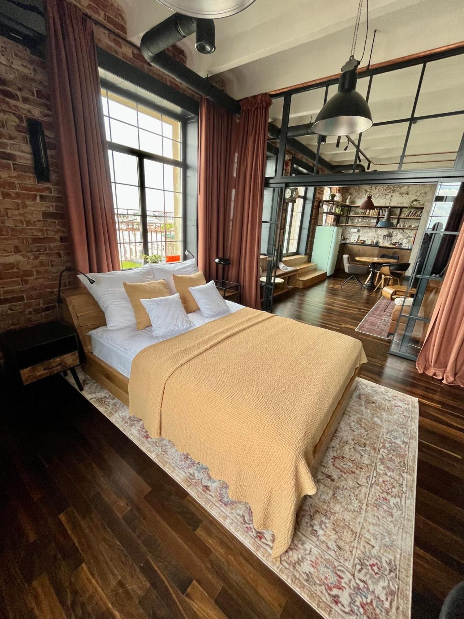 크라쿠프 Loft21 아파트 외부 사진