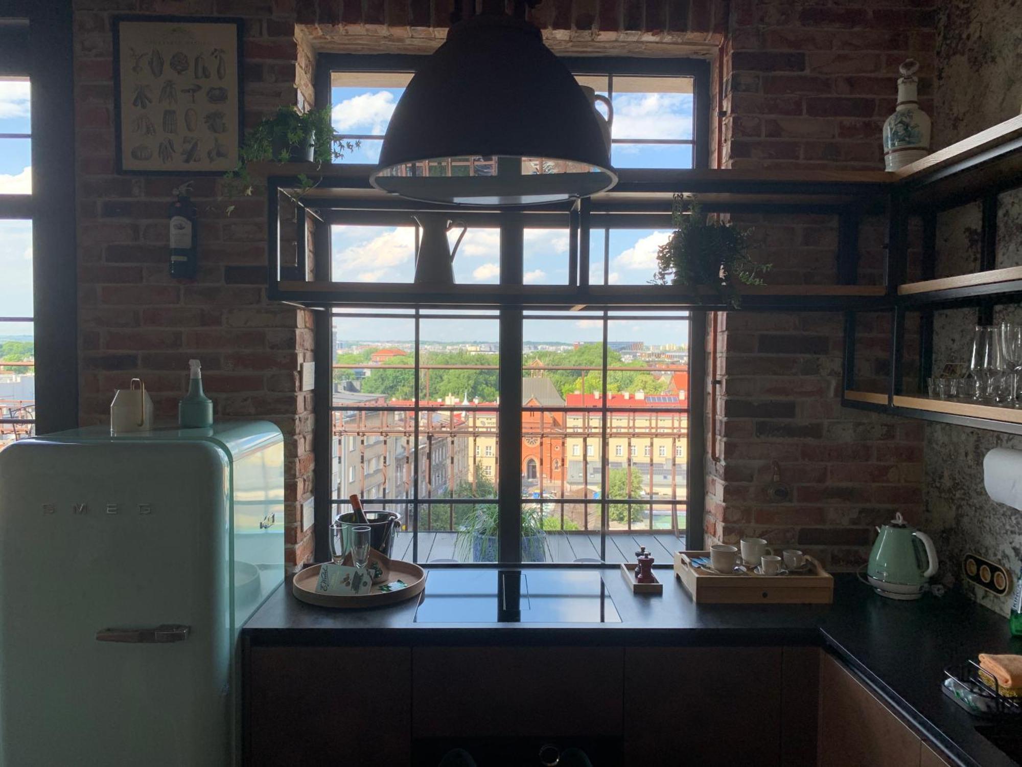 크라쿠프 Loft21 아파트 외부 사진
